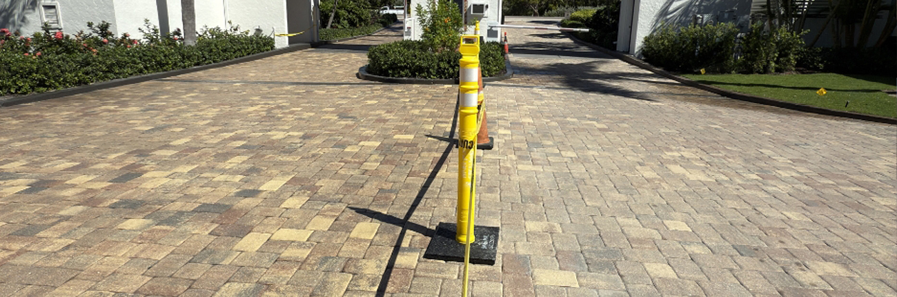 Does Cleaning and Sealing Your Pavers Really Matter? Yes, And This Photo Proves It.