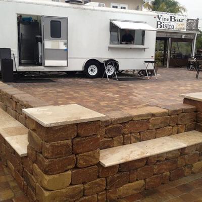 Square Back Seating Bench