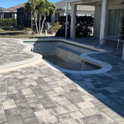 Pool Deck Driveway 5