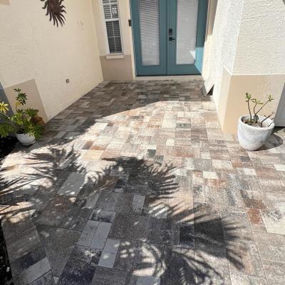 Pool Deck Driveway 8